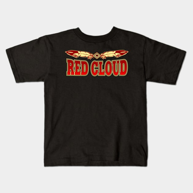 Red Cloud Kids T-Shirt by MagicEyeOnly